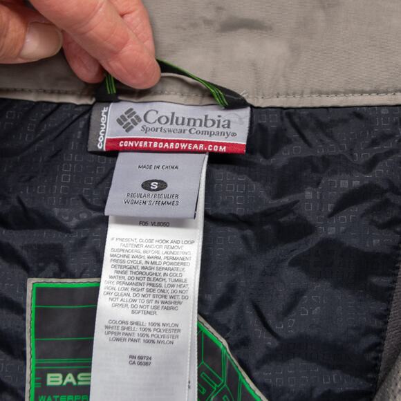 Women's Small Blue Outdoor Gear COLUMBIA TRX Snow Ski Cold Weather Pants - Picture 5 of 9